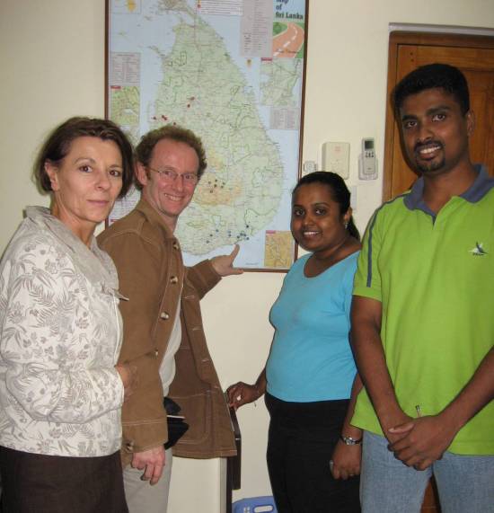avec Dinesha et Dinantha